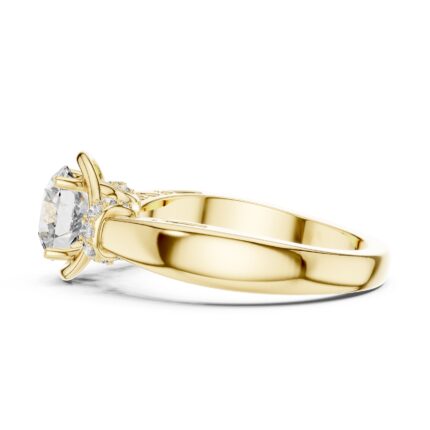 Aurelia Embrace Halo Diamond Engagement Ring – 1.65 CTW