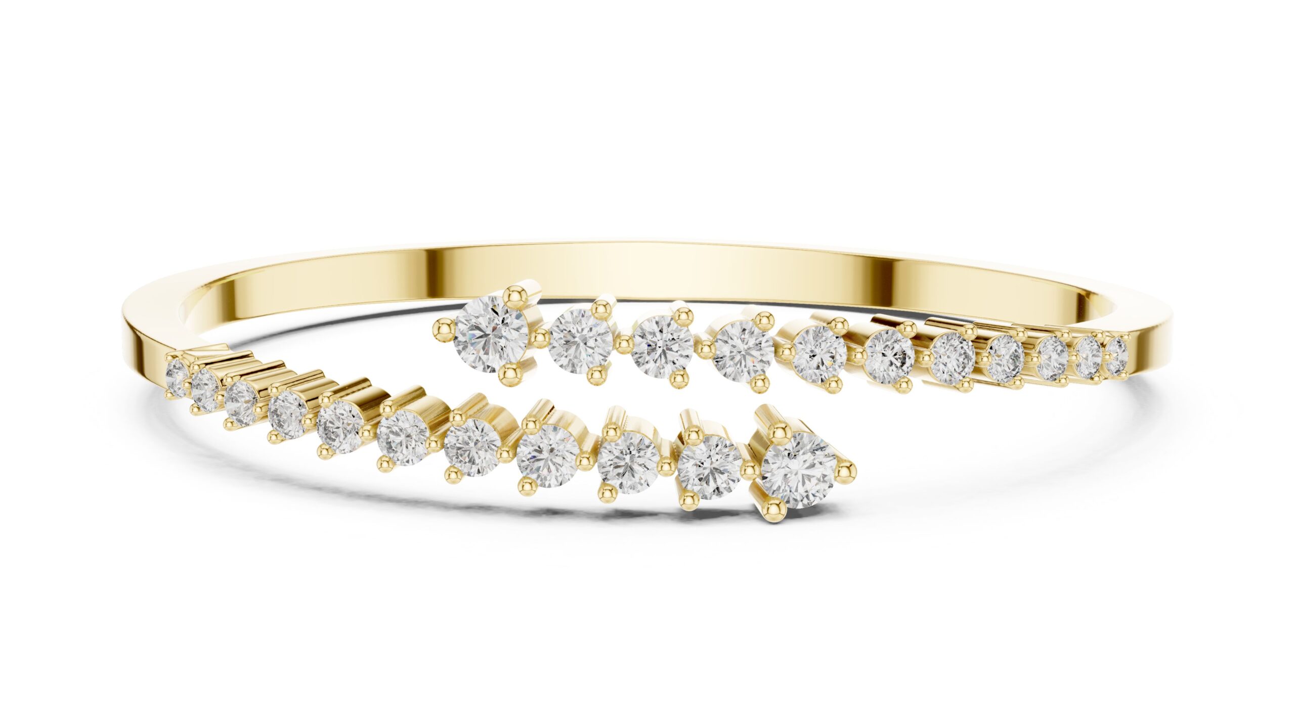 Diamond_Open_Cuff_Bangle_Bracelet_Yellow_4