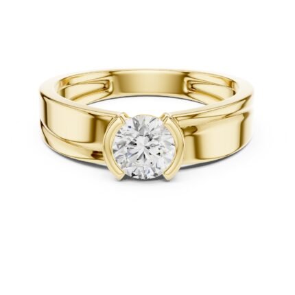 Eternal Crest Diamond Solitaire Ring