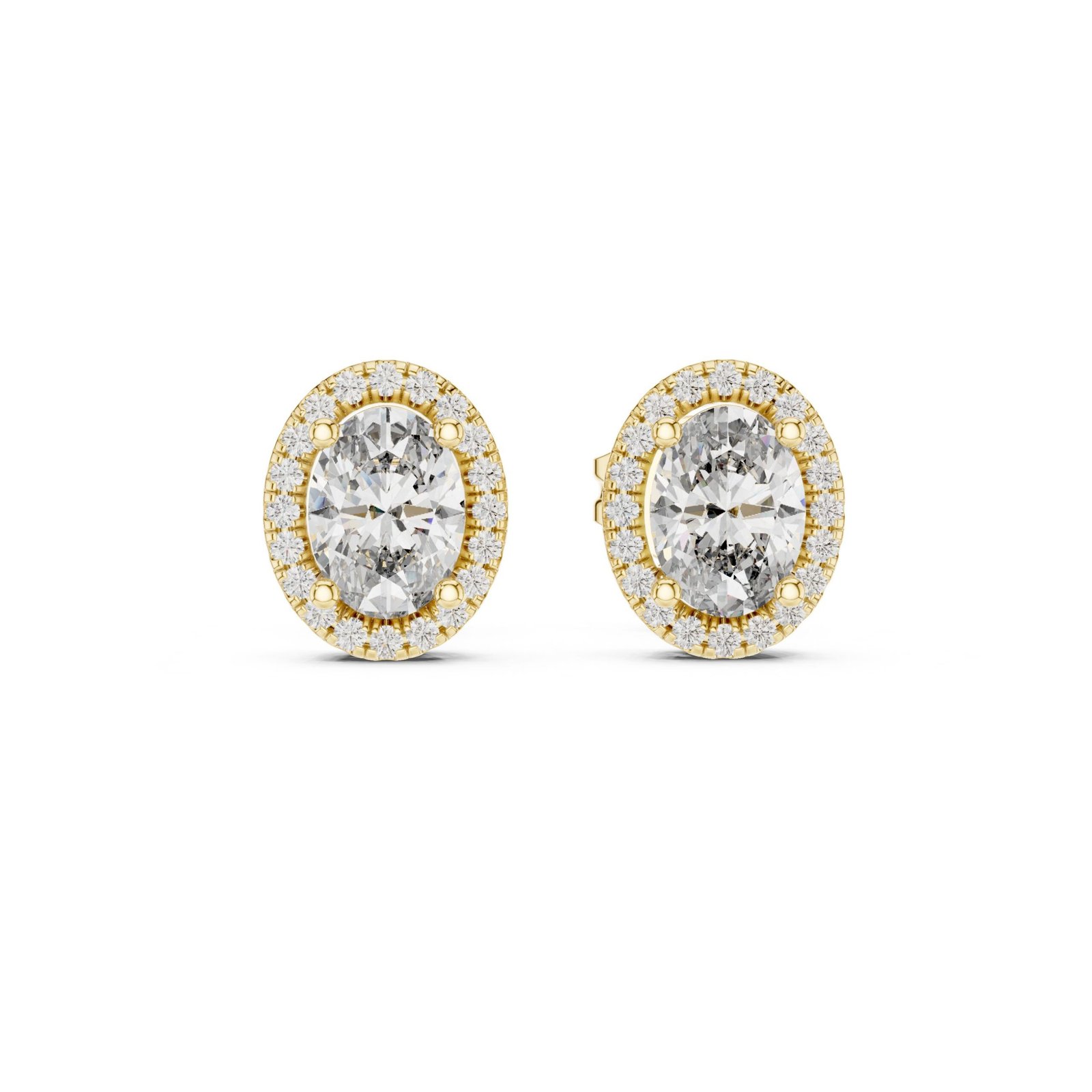 Oval_Halo_Collet-Set_Diamond_Stud_Yellow_1