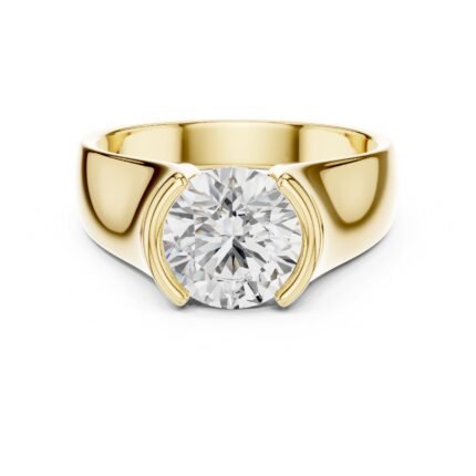 Sculpted Crown 1.50 CTW Diamond Men Statement Ring