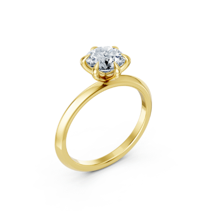 Timeless Six-Prong Solitaire Diamond Engagement Ring (3 CTW)